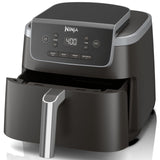 Ninja Air Fryer with Air Crisp | 5 QT Capacity fits up to 4lbs of Fries | 4-in-1 Pro Air Fry, Roast, Reheat, Dehydrate | 400°F Max Temp | 1750 Watts | W/Nonstick Basket & Crisper Plate | Grey | AF141