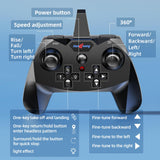 MSKOLER Foam Remote Control Airplane for Kids 8-12, 2.4 GHz RC Plane with Colorful Lights, 360° Flips and Stunt Roll, RC Airplane Toy for Boys and Girls Ages 8-16, Gift for Kids and Adults (Gray)