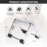 Mochantum Push Up Bar – Heavy-Duty Stainless Steel Pushup Stands with Non-Slip Base, 660 lb Capacity, Portable Home Gym Equipment, White
