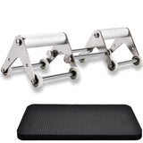 Ab Roller Wheels for Strength Training, Heavy-duty Stainless Steel Home Gym Exercise Roller Wheels for Men Women, Removable design Semperviren