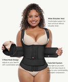 FeelinGirl Women Underbust Waist Trainer Corset Vest Tummy Control Workout