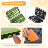 30 Sets Bulk Manicure Kit Nail Set Nail Clippers and Beauty Tools Portable Set Professional 7-in-1 Nail Care Kit with Stainless Steel Tools, Travel Case, Ideal for Mother’s Day Gifts (7-in-1)