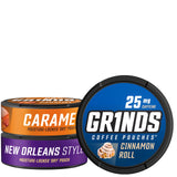 Grinds Coffee Pouches 18 Per Can | New 3 Can Sampler