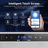 BODEGACOOLER 12 Volt Car Refrigerator, RV Car Fridge Dual Zone APP Control, Portable Freezer,121 Quart (115L) -4℉-68℉