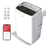 2026 Upgraded Portable Air Conditioners 14000 BTU, Smart Portable AC Unit with App & Remote Control, 4-in-1 Cooling, Heating, Dehumidifier, Fan for Rooms up to 700 sq.ft, 24H Timer, 2 Speed