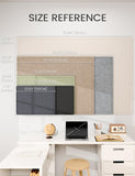 Fluxynara Felt Bulletin Board, 47.2" x 35.4", Carbon Blue