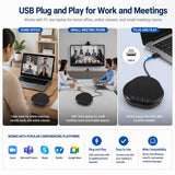 CofunKool Conference Speaker and Microphone for Desktop PC Computer Laptop