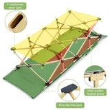 Sportneer Camping Cot: 1200D Double Layer Oxford Foldable Camping Cots for Adults - Heavy Duty Cots for Camping Travel Tent Day Outdoor & Home Guest, Camping Cots with Carry Bag & 2 Side Pockets Sportneer