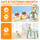 LUDILO Infant Baby Toys 6-12 Months: Musical Crawling Duck Toy Must Have 6 7 8 9 10 12 18 Month Old Baby Toy 6-12-18 Month Newborn Tummy Time Toys for 1 Year Old Boy Girl Gifts Stocking Stuffers