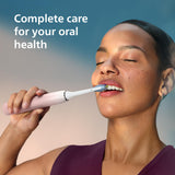 Philips Sonicare DiamondClean 9000 Electric Toothbrush - Sonic Toothbrush with App, Pressure Sensor, 12 Brushing Settings, Replacement Reminder, Charging Stand, Travel Case, Pink, HX9911/90