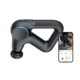 TheraGun Therabody Prime Plus Heated, Powerful Massage Gun for Enhanced Warm-Up & Workout Recovery - Quiet Deep Tissue Massager for Body and Back Pain Relief - Leg & Back Massager with Heat
