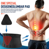 FEATOL Back Brace for Lower Back Pain, Back Support Belt for Women & Men (Size XL, Waist 38"-44.1)