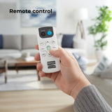 Kenmore KM8K-R 8,000 BTU Window Air Conditioner for Medium Rooms up to 350 Sq. Ft. – Quiet Cooling, Remote Control, Easy Install, Digital Display, 3 Fan Speeds, Energy Efficient, Washable Filter