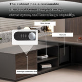 L Shaped Executive Desk with Storage, 5cm Thick Desktop, Cable Grommet