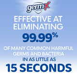 Germ-x Nourish Hand Sanitizer, 2-in-1 Moisturizing and Sanitizing Formula with Shea Butter, Vitamin E & Aloe, Non-Greasy, Fresh Scent, Pump Bottle, 8 Oz (Pack of 6) Germ-X