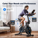 Merach Magnetic Exercise Bike for Home Gym, Low Noise