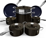 Nuwave Lux 13pc Forged Lightweight Nonstick Ceramic Cookware Set, PFAS-Free