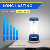 Durapower LED Camping Lantern Rechargeable, Bright 2000 Lumen, 5 Modes, 4000 mAh Power Bank, IP44 Waterproof Lantern for Hurricane, Emergency, Power Outages, Home