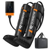 QUINEAR Cordless Leg Recovery System with 5-Zone Air Compression, Leg Massager for Circulation with 11 Levels & 3 Modes, Compression Boots for Athletes, Officer, Elderly(Medium)