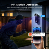 Wireless Doorbell Camera with 7" Touchscreen Monitor, 1080P Video Door Phone Intercom System 2.4G/5G WiFi, PIR Motion Detection, Local Storage, No Monthly Fee, 2-Way Audio, Night Vision, App Control