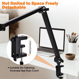 XCELLENT GLOBAL XG Hair Dryer Stand, Multi Angle Adjustable Blow Dryer Stand Hands Free with Universal Clamp - Allow You to Dry Hair Hand Freely