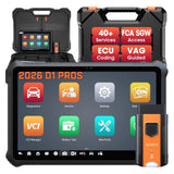 OTOFIX D1 PROS ECU Coding Diagnostic Scanner, Bi-Directional Scan Tool, 2 Years Updates, FCA Renault SGW, 5X AutoScan 2.0, 40+ Resets, CANFD DoIP, VAG Guided, All System Scan Tool, Upgraded of D1