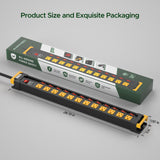 12 Outlet Heavy Duty Long Power Strip with Individual Switches