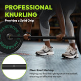 Olympic Womens Barbell Bar 6.5 ft, 35lb/15kg Weightlifting Bar for Powerlifting, Bench Press, Deadlift, Squat - 1000 lb Capacity, Home & Gym Strength Training
