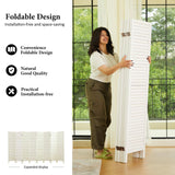 Room Dividers and Folding Privacy Screens, Wood Louvered Separators Divider Wall for Home Office