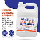 Mite-B-Gone Extreme Dust Mite Spray & Killer, Made in USA - 4 Gallon Pack
