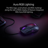 ASUS ROG Gladius III Wireless Gaming Mouse (Tri-Mode Connectivity with 2.4GHz and Bluetooth LE, Tuned 19,000 DPI Sensor, Hot Swappable Push-Fit II Switches, Ergo Shape, ROG Omni Mouse Feet)