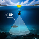 Portable Wired Fish Finder Ice Kayak Fishing Gear Depth Finder with LCD Display Sonar Transducer