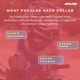 EVS Sports R2 Neck Support | Karting, Motocross & Off-Road | Lightweight Impact Foam | Black | Youth