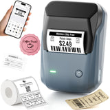 NIIMBOT B1 2 Inch Portable Thermal Label Maker with Tape for Phone&PC, Blue