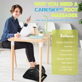 CARESKYpro Foot Massager for Neuropathy, Feet Massager with Heat, 3-Heating for Circulation and Pain Relief, Deep Kneading Rolling for Calf-Feet-Arm Relaxation, Plantar Fasciitis