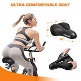 YOSUDA Light Commercial Exercise Bike for Home Magnetic Exercise Bike Stationary 350LB Capacity, Exercise Bike with Bluetooth, Indoor Cycling Bike with Tablet Mount & Comfortable Seat Cushion YOSUDA