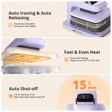 HTVRONT Auto Heat Press 2 - Heat Press Machine for T Shirts with Adjustable Pressure & Higher Heating Height, Heats Up Fast & Evenly Heat Press 15x15 for HTV, Sublimation, Heat Transfer Projects