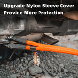 ALL-TOP Kinetic Recovery Rope, 48000Lbs, 1in x 30ft, Heavy Duty 30+% Elasticity, 16000Lbs Work Load Limit for 4x4 Offroad Vehicle ALL-TOP