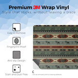 Phone Skin Compatible with Microsoft Surface Laptop 13.8" 8th Edition (2026) - Cabin Stripes - Premium 3M Vinyl Protective Wrap Decal Cover - Easy to Apply | Crafted in the USA by MightySkins