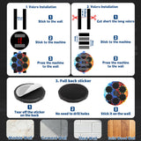 Music Boxing Machine with Boxing Gloves - Wall Mounted Punching Machine for Adults & Kids, 9-Speed Punch Game, Wall Boxing Punching Pad, Upgrade Gifts for Boys Age 6+ (Ice-Fire)