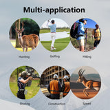 SG SURGOAL Laser Rangefinder 6X LCD Display Laser Range Finder with Slope for Golfing & Hunting Built-in Battery USB Charging