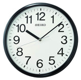 SEIKO QXA756KLH Wall Clock, Black, 12 Inch