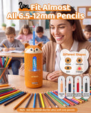 AFMAT PSJ4 Electric Pencil Sharpener, Fully Automatic, for 6.5-12mm Pencils