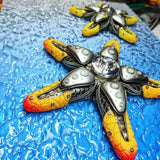 MechPuConToy 3D Metal Starfishes Bionic Mechanical Model Surrealistic Creative Collectible Kits, for Teens and Adults (Finished Version)