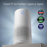 AIRDOCTOR AD4000 Air Purifier. Perfect for Large Rooms, Basements Up to 2,776 ft2. Removes Allergens, Smoke, Dust, Mold, Pet Hair, Odors, Pollen. Hospital-Grade UltraHEPA & Premium Carbon Filtration
