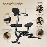 Ocdin Full Body Traction & Stretch Decompression Bench, Back & Body Stretching Machine for Home and Commercial Gym (Black)