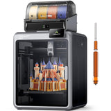 Creality K2 Pro Combo (A) 3D Printer, Multicolor Color Printing with CFS, 600mm/s High-Speed