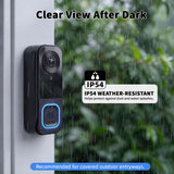 Doorbell Camera Wireless, 720P HD Smart Doorbell 4.5" Monitor Screen