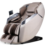 BOSSCARE 2026 4D Massage Chair Full Body, 24 Modes Zero Gravity SL-Track Shiatsu Recliner- AI APP Control Airbag Massage with Body Scan, Deep Yoga Stretch, Foot Rollers, Built-in Heat System(Brown)