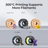 3D Printer Ender 3 V3 KE Upgraded, 500mm/s Max High-Speed with Sprite Direct Extruder Supports 300℃ Printing